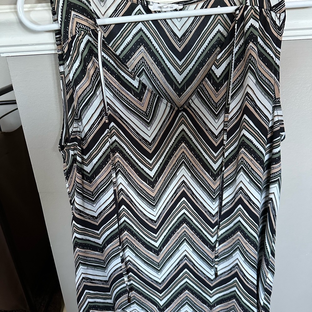 Vertical striped blouse